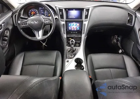 2020 Infiniti Q50 Pure из США, поврежденный, VIN JN1EV7AP4LM205090